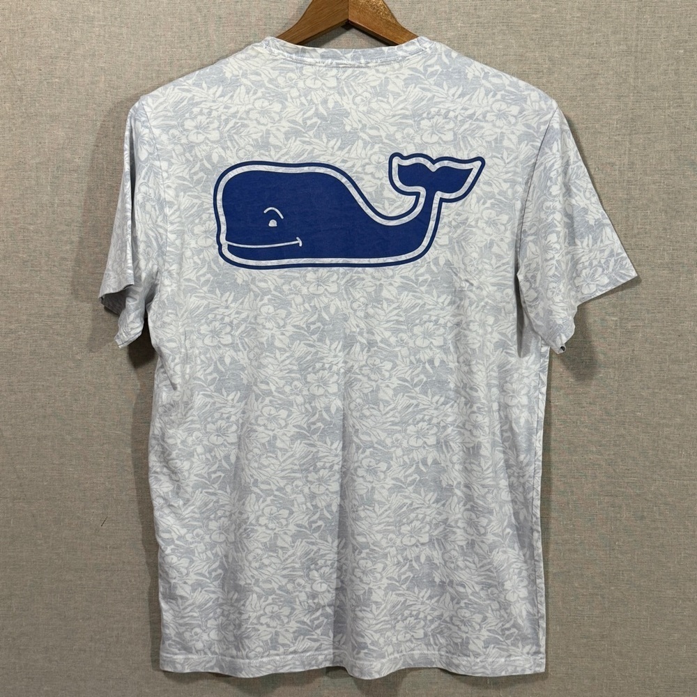 Vineyard Vines Short Sleeve Tee Hawaiian Print Small - Picture 6 of 8